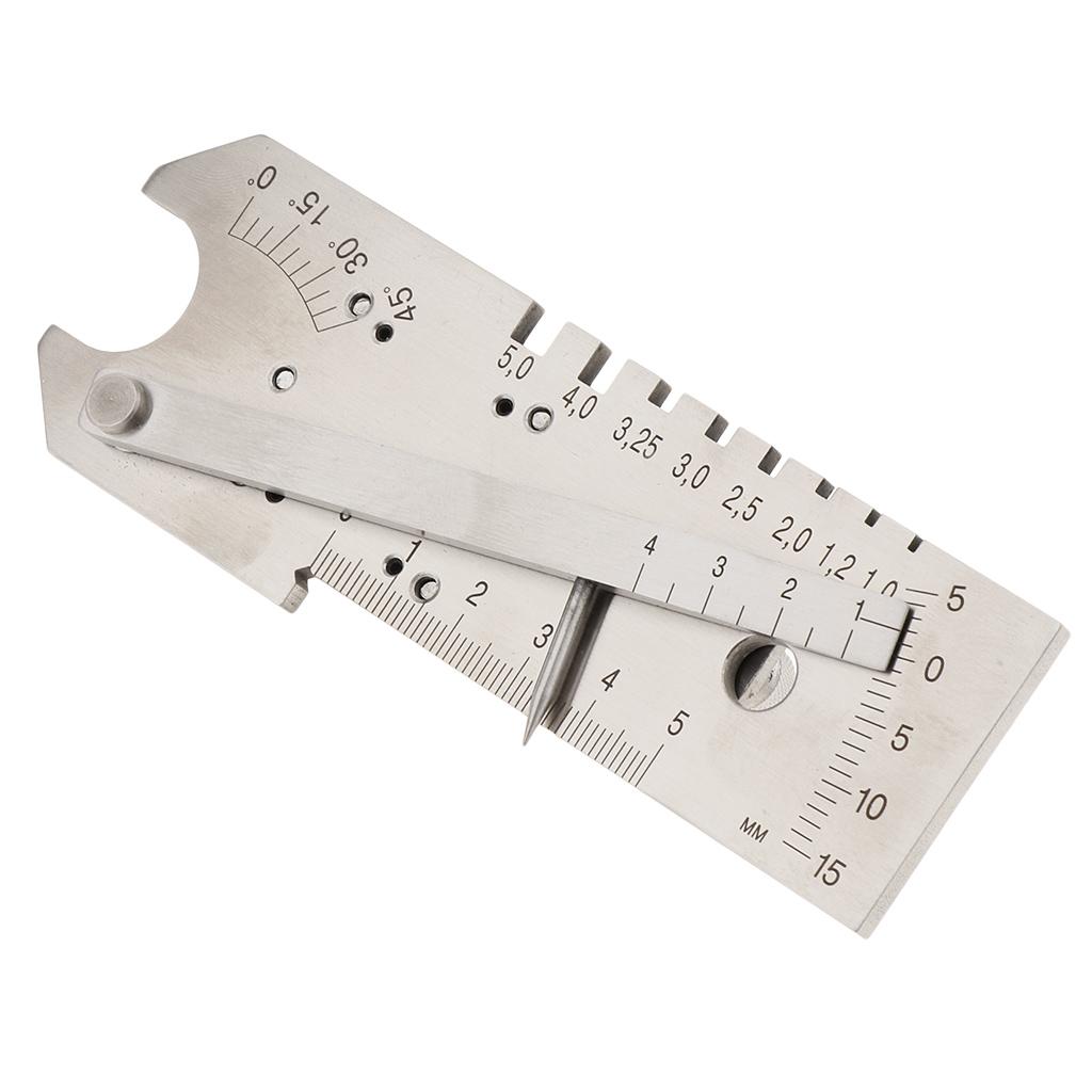 Heavy Equipment Inspection - Universal Welding Gauge Stainless Steel Inspection
