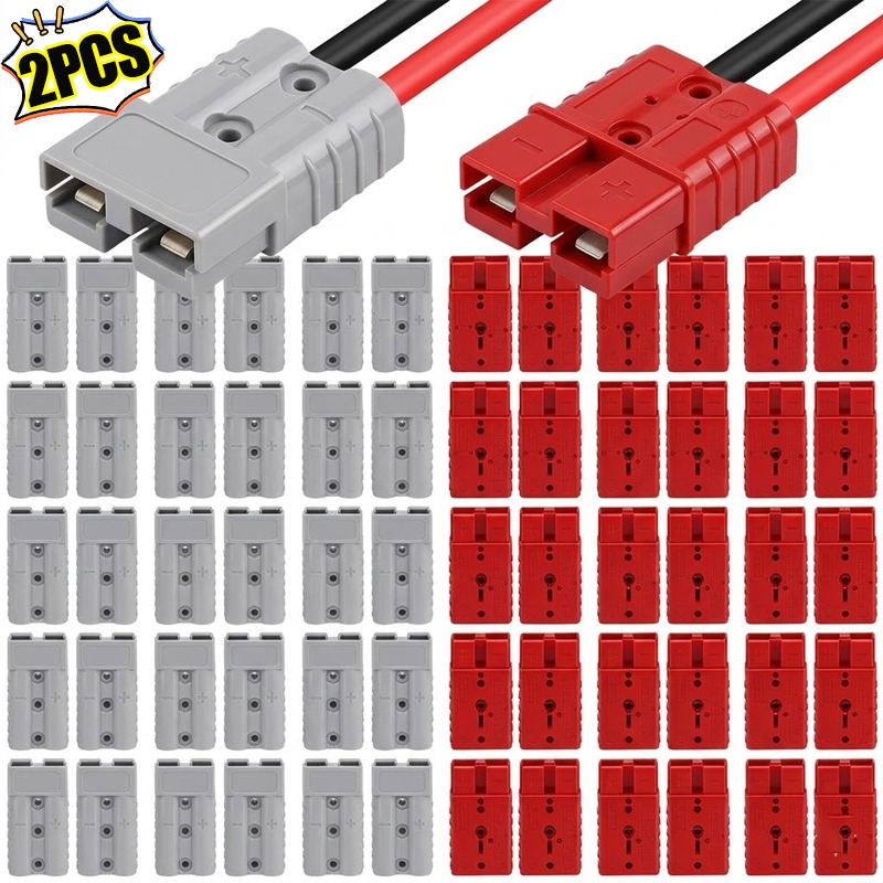 Heavy Equipment License - 50/120A Battery Disconnect Connector Quick Connect