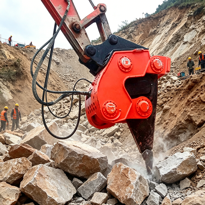 Heavy Equipment Breaker - Customized High Frequency Hydraulic Breaker For