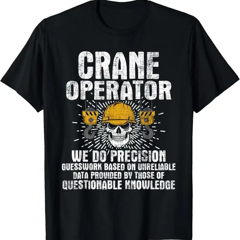 Heavy Equipment Driver - Crane Operator Retro Tower Heavy Equipment