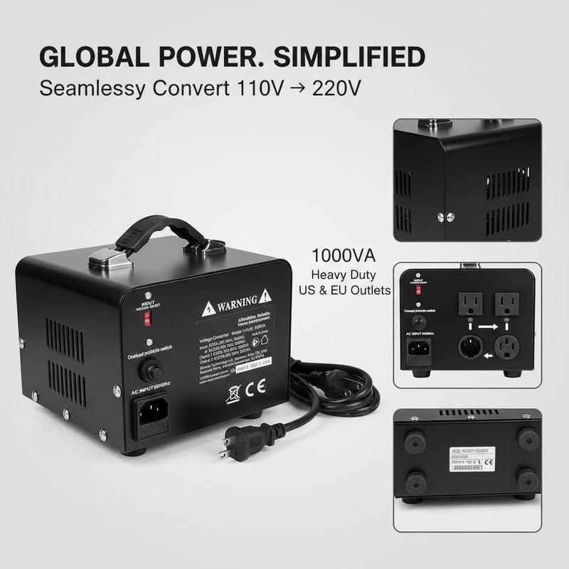 Power Voltage Changer 1000VA F - Heavy Equipment Breaker 评论和价格