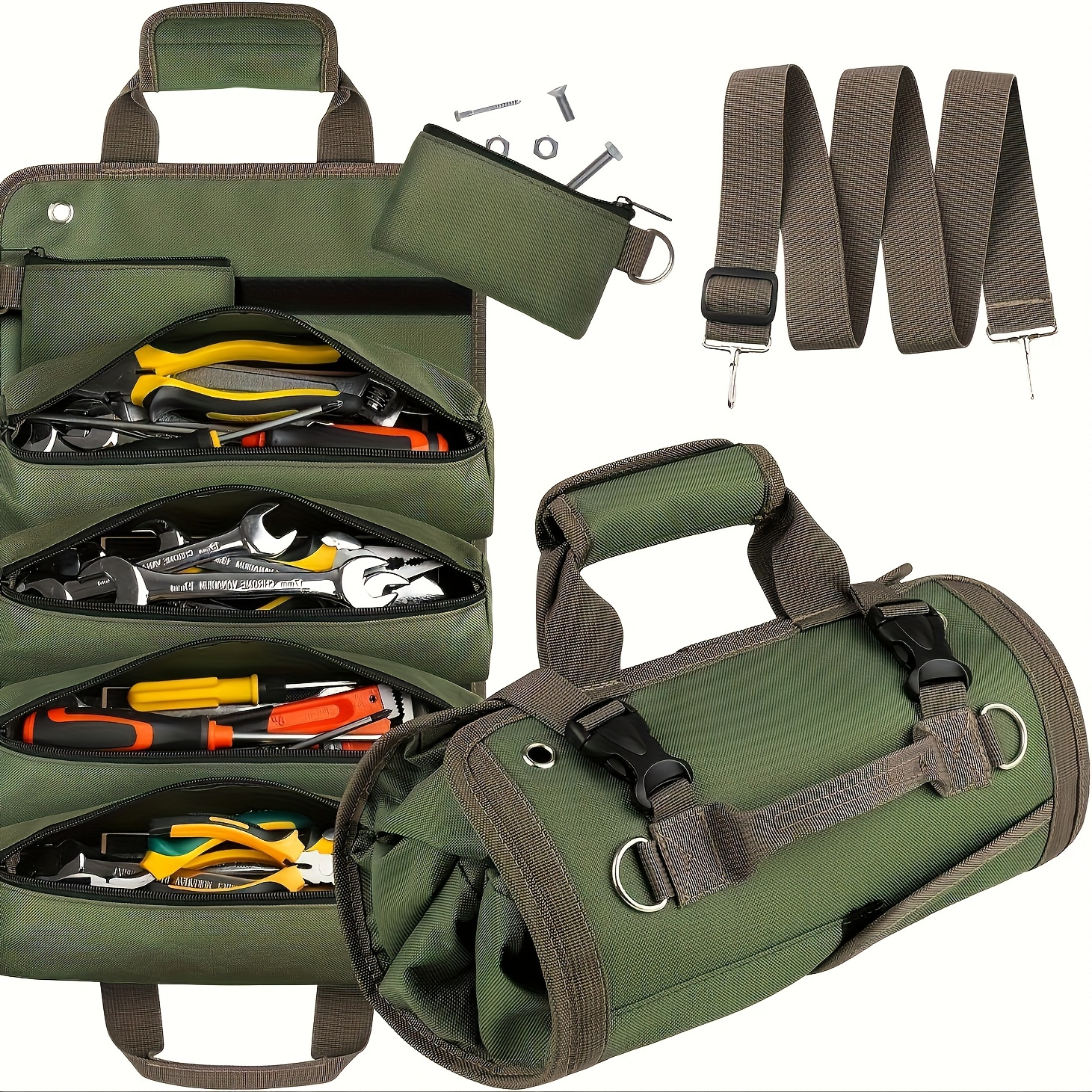 1Pc Heavy-Duty Rolling Tool Ki - Heavy Equipment Operation 评论和价格