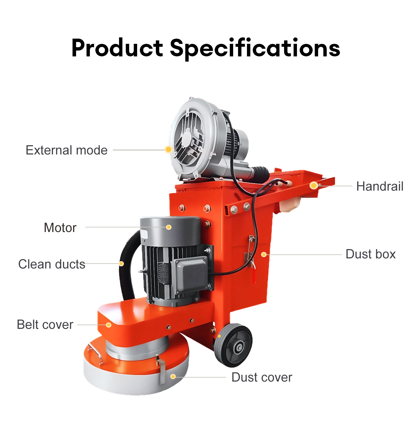Industrial Heavy Duty Concrete - Floor Grinding Machine 评论和价格