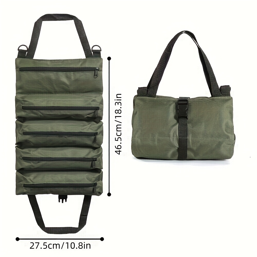 Heavy-Duty Roll-Up Tool Bag -  - Heavy Equipment Operation 评论和价格
