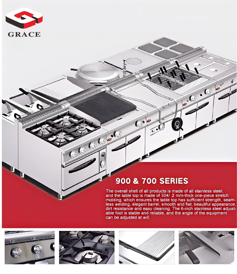 GRACE Heavy SS304 Commercial K - Heavy Equipment In Kitchen 评论和价格