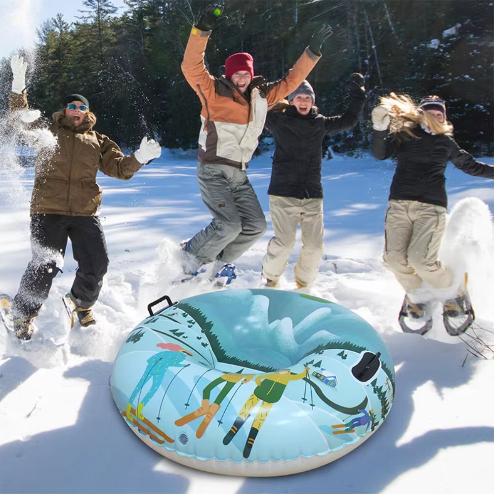Inflatable Snow Tube Heavy Dut - Heavy Equipment Youtube For Kids 评论和价格